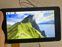 Load image into Gallery viewer, 7 tommu snertiskjár fyrir raspberry pi