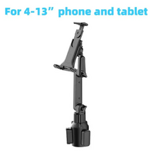 Load image into Gallery viewer, Spjaldtölvu/síma haldari fyrir kaffibollahaldara bíla