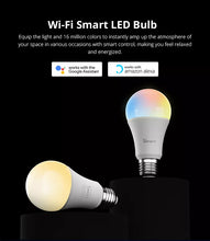 Load image into Gallery viewer, B02-BL A60 WIFI snjall ljósapera hvít litbrigði