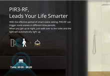 Load image into Gallery viewer, PIR3-RF 433MHZ RF hreyfiskynjari