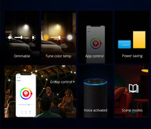 Load image into Gallery viewer, B02-BL A60 WIFI snjall ljósapera hvít litbrigði