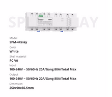 Load image into Gallery viewer, SPM MAIN Relay Smart Stackable Power Meter