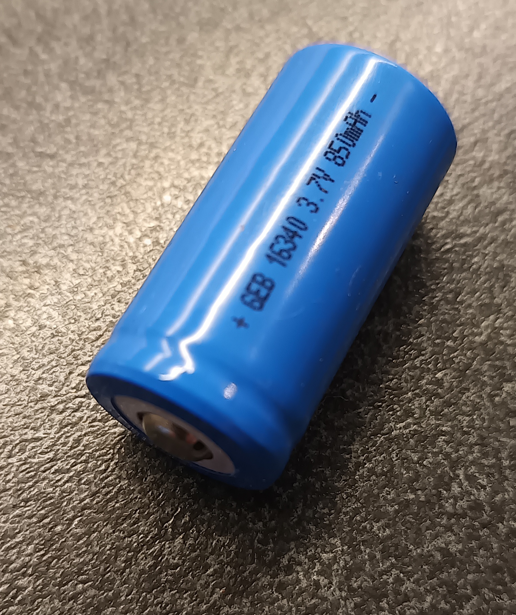 16340 3,7V 850mAh rafhlöður