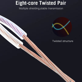 Net snúra, flöt, CAT6 UTP