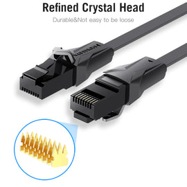 Net snúra, flöt, CAT6 UTP