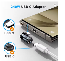 Load image into Gallery viewer, USB-C 540° USB-C millistykki
