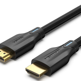 HDMI 2.1 snúra 8K, fléttaður bómull