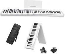 Load image into Gallery viewer, 88 samanbrjótanlegt lykla piano.
