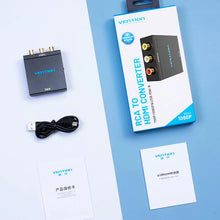 Load image into Gallery viewer, Millistykki, HDMI í RCA málm
