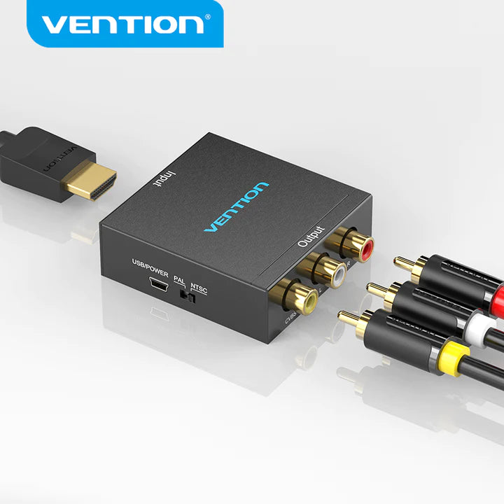 Millistykki, HDMI í RCA málm
