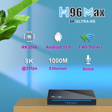 Load image into Gallery viewer, Android 11 TV box 8K ultra HD
