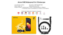 Load image into Gallery viewer, Vatnsheld röramyndavél fyrir Armor 9/9E,Armor power 13 og Power Armor 18T
